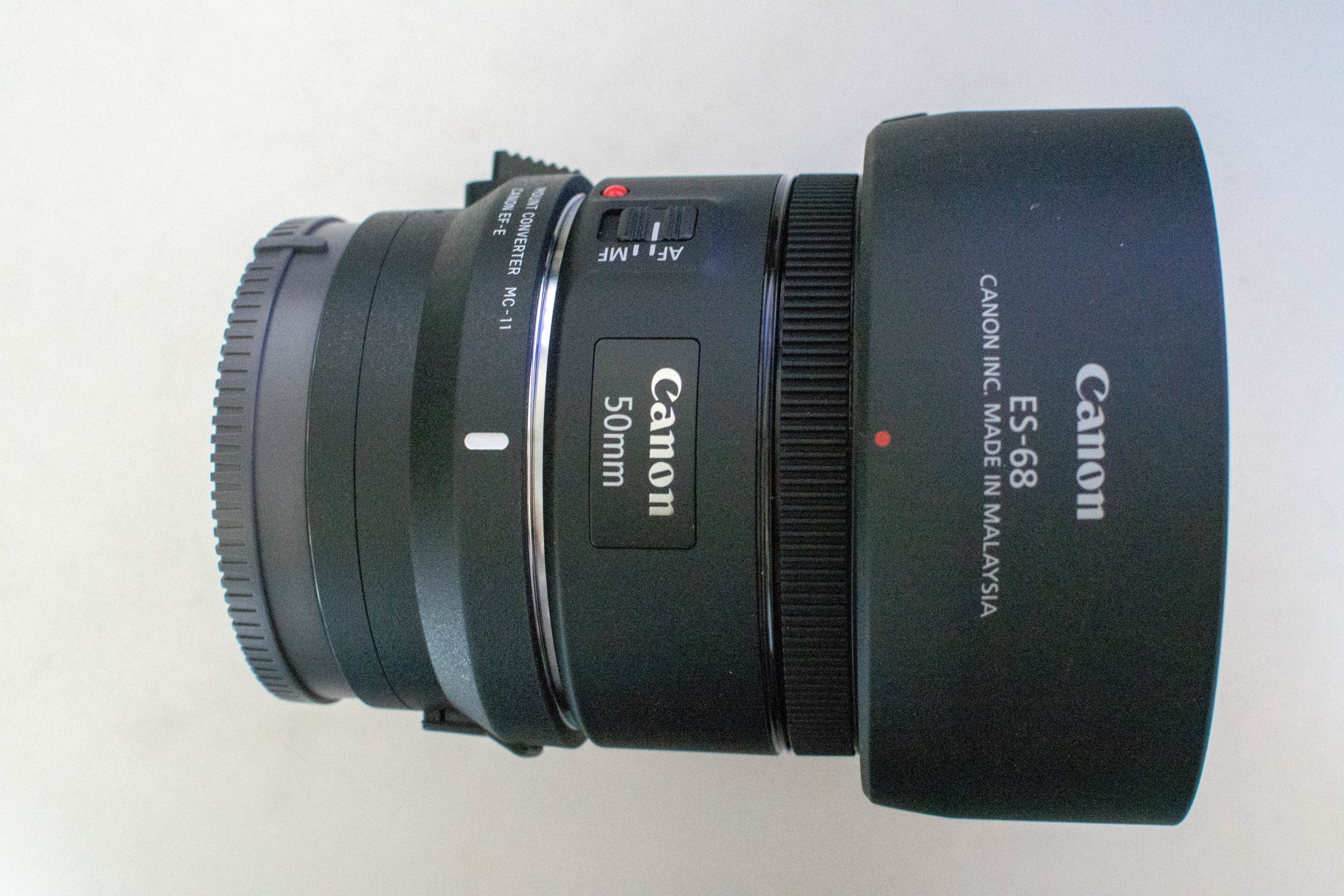 Canon EF 50mm F1.8 STM Uvフィルター MC-11-